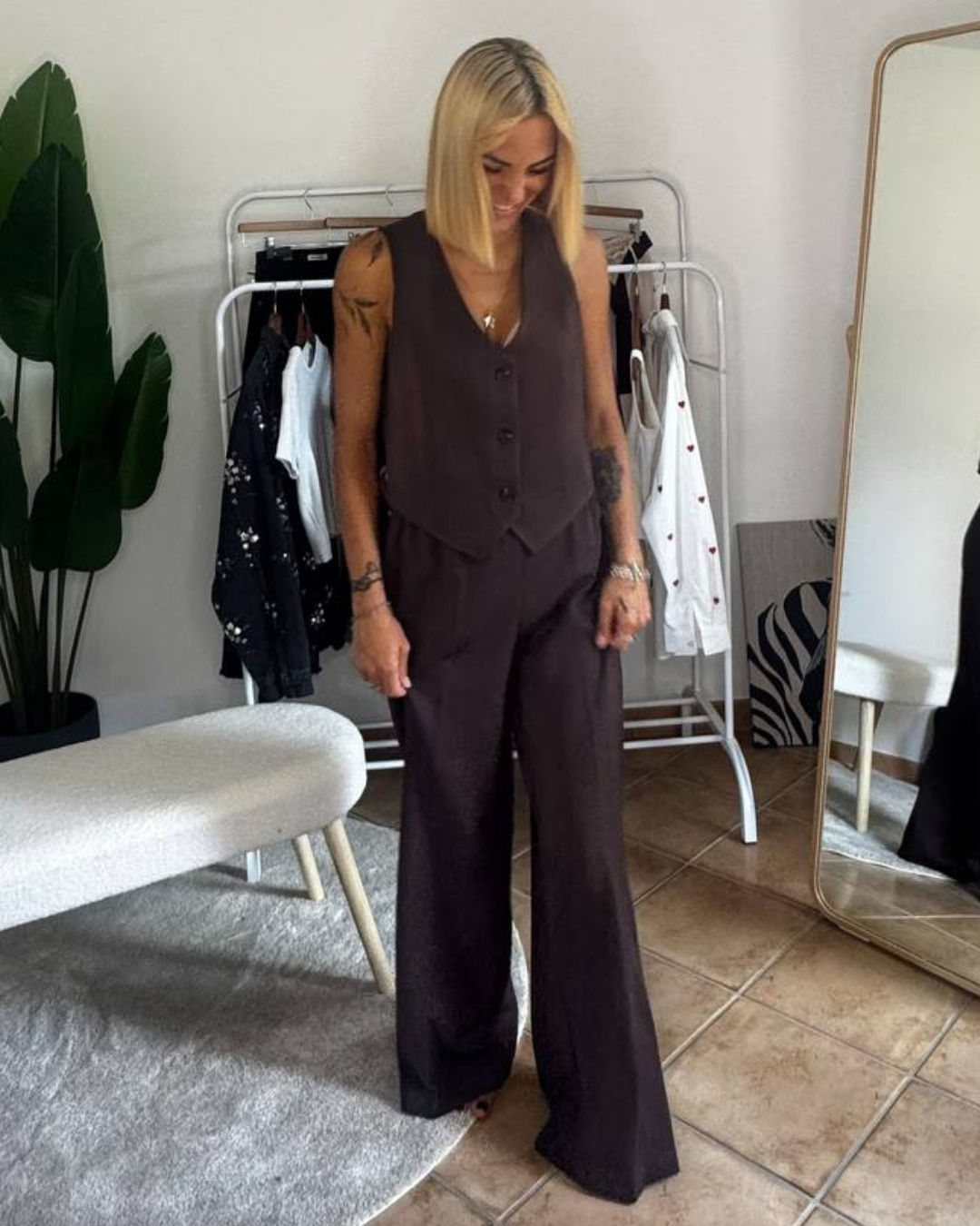 Coordinato Gilet Pantalone Londra