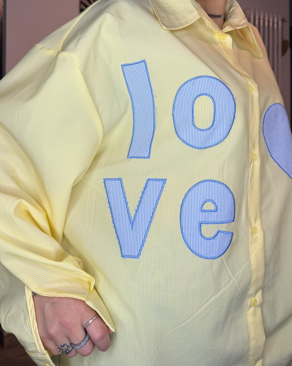 CAMICIA OVER LOVE