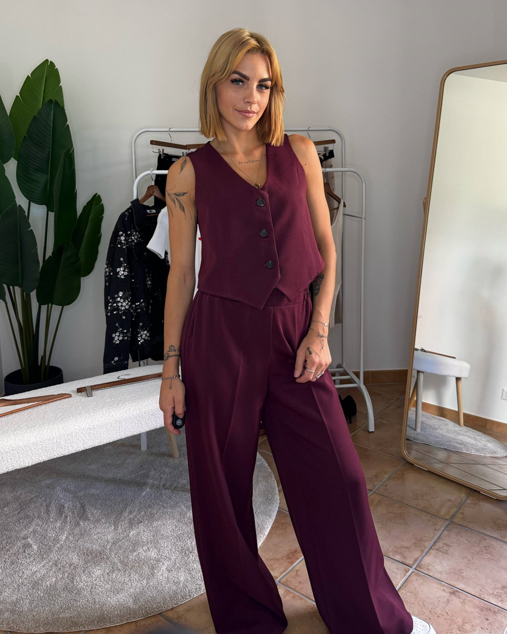 Coordinato Gilet Pantalone Londra