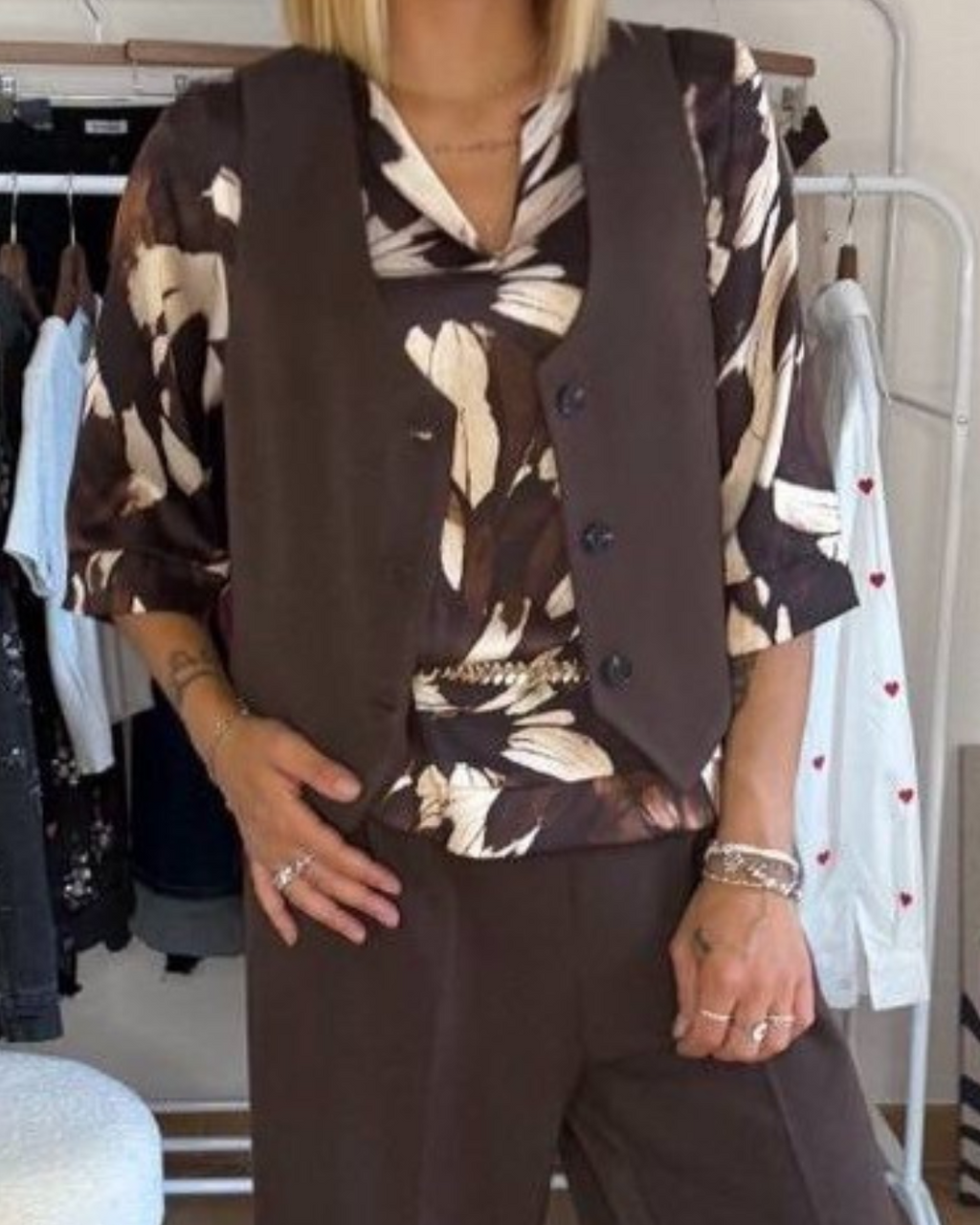 Coordinato Gilet Pantalone Londra