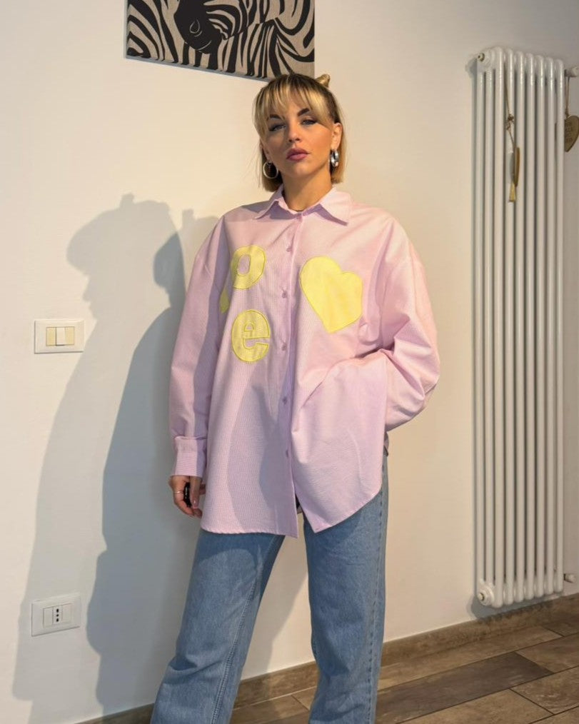 CAMICIA OVER LOVE