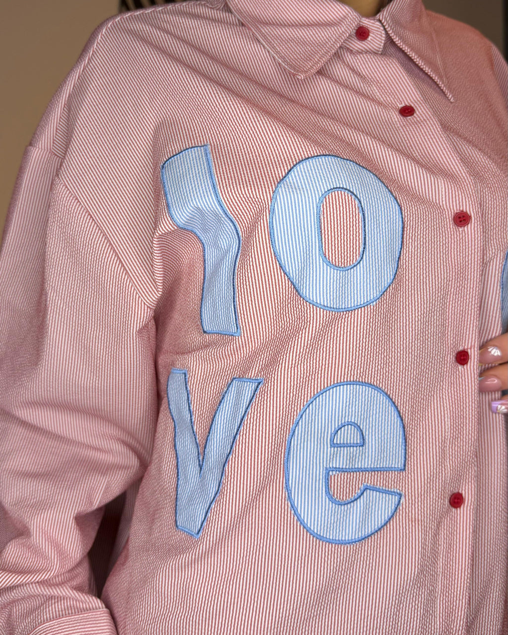 CAMICIA OVER LOVE