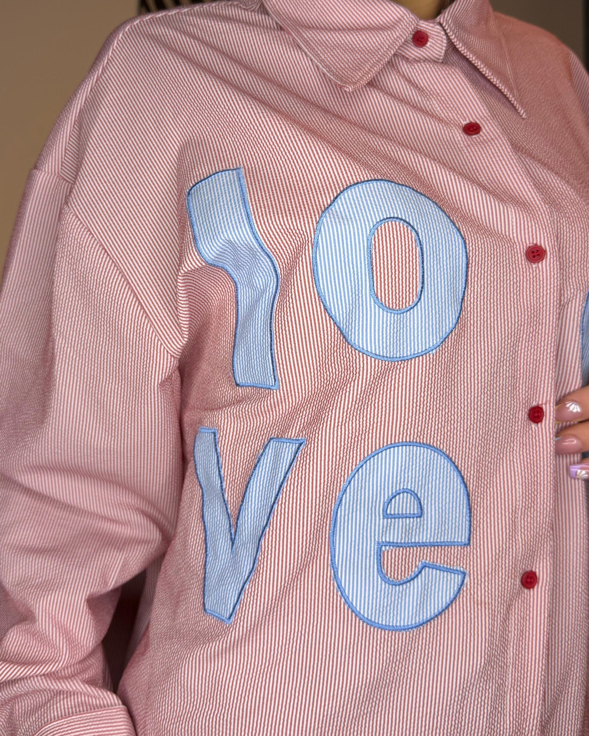 CAMICIA OVER LOVE