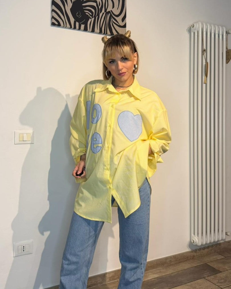 CAMICIA OVER LOVE
